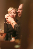 *EXCLUSIVE* Miley Cyrus goes for sushi in Rio 