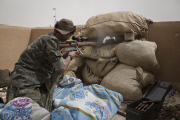 Syrian-Kurdish YPJ fighters on the Syrian-Iraq Border - 28 Sep 2014