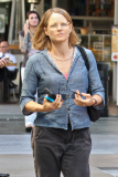 *EXCLUSIVE* Jodie Foster catches a Movie Matinee