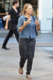*EXCLUSIVE* Jodie Foster catches a Movie Matinee