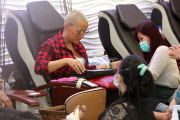 Amber Rose escapes Divorce Drama by going to the Garden Spa