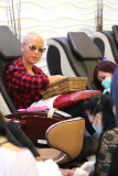 Amber Rose escapes Divorce Drama by going to the Garden Spa