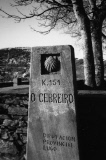 Pilgrimage route to Santiago de Compostela, Galicia, Spain