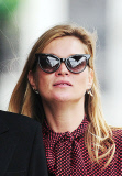 EXC - KATE MOSS HAVING LUNCH AT SCOTTS WITH CELEB PALS