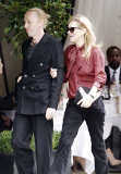 EXC - KATE MOSS HAVING LUNCH AT SCOTTS WITH CELEB PALS