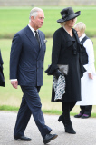 Funeral of The Dowager Duchess of Devonshire, Derbyshire, Britain - 02 Oct 2014
