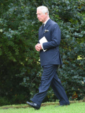 Funeral of The Dowager Duchess of Devonshire, Derbyshire, Britain - 02 Oct 2014