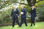 Funeral of The Dowager Duchess of Devonshire, Derbyshire, Britain - 02 Oct 2014