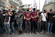 Italy: Demonstration against European Central Bank summit in Naples