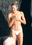 Exclusive... Candice Swanepoel Doing A Topless Photo Shoot In Maui 