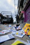 Brazil: Brazilian soldiers in full alert during the National Elections at Mare Favela