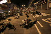 Protests in Hong Kong, China - 06 Oct 2014