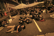 Protests in Hong Kong, China - 06 Oct 2014