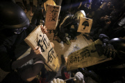 Protests in Hong Kong, China - 06 Oct 2014
