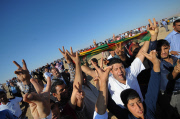 Turkish Kurds demand protection for Syrian Kurds, Suruc, Turkey - 05 Oct 2014
