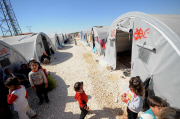 Islamic State Conflict, Suruc, Turkey - 06 Oct 2014