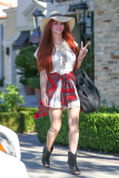 *EXCLUSIVE* Phoebe Price gets in the Halloween spirit