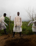 Photos highlight the spread of ebola, Liberia, Aug 2014