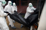 Photos highlight the spread of ebola, Liberia, Aug 2014