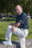 L'ANCIEN NUMERO UN MONDIAL DE TENNIS, STAN SMITH, PORTRAITS