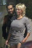*EXCLUSIVE* Pamela Anderson and Rick Salomon pair up for a dinner date