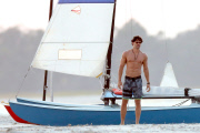 Joe Manganiello exudes his Sexy Football Skills for "Magic Mike XXL"