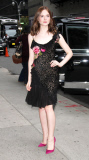 Elle Fanning makes another trip to 'The Late Show with David Letterman'