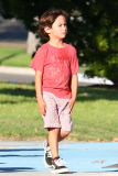 *EXCLUSIVE* Emme and Max Anthony enjoy a day at the park