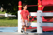 *EXCLUSIVE* Emme and Max Anthony enjoy a day at the park