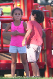 *EXCLUSIVE* Emme and Max Anthony enjoy a day at the park
