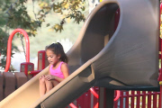*EXCLUSIVE* Emme and Max Anthony enjoy a day at the park