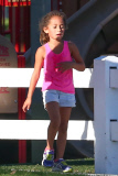 *EXCLUSIVE* Emme and Max Anthony enjoy a day at the park