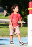 *EXCLUSIVE* Emme and Max Anthony enjoy a day at the park