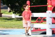 *EXCLUSIVE* Emme and Max Anthony enjoy a day at the park