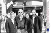 The Who - Roger Daltrey John Entwhistle Kenney Jones And Pete Townshend Outside The Marquee Wardour Street London Which Closed That Year Moving To Charing Cross Road