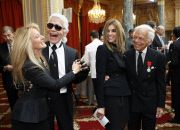 Nicolas Sarkozy awards Ralph Lauren in Paris