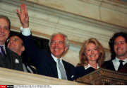 NEW YORK:RALPH LAUREN AT THE NEW YORK STOCK EXCHANGE