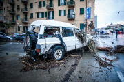 Italy: Flooding In Genoa
