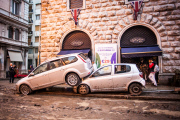 Italy: Flooding In Genoa