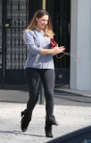 Kelly Brook showing curves in spandex - Part 2
