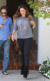 Kelly Brook showing curves in spandex - Part 2