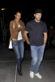 *EXCLUSIVE* Jason Statham and Rosie Huntington-Whiteley catch a movie