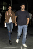 *EXCLUSIVE* Jason Statham and Rosie Huntington-Whiteley catch a movie