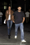 *EXCLUSIVE* Jason Statham and Rosie Huntington-Whiteley catch a movie