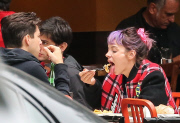Lily Allen Lunches In NYC With Mark Ronson 