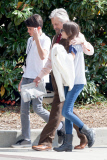 *EXCLUSIVE* Michael Douglas spends time with his Kids in between scenes of "Ant-Man"