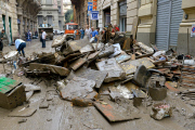 Flooding In Genoa, Italy - 11 Oct 2014