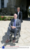 John Cleese arrives at Santa Barbara Court House for his divorce hearing, California, America - 13 May 2008