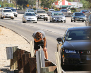Harry Styles Vomits On The Roadside