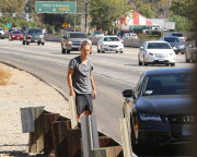 Harry Styles Vomits On The Roadside